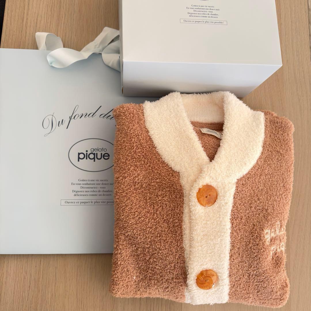 ジェラピケ ベビモコはちみつベアピケジャン