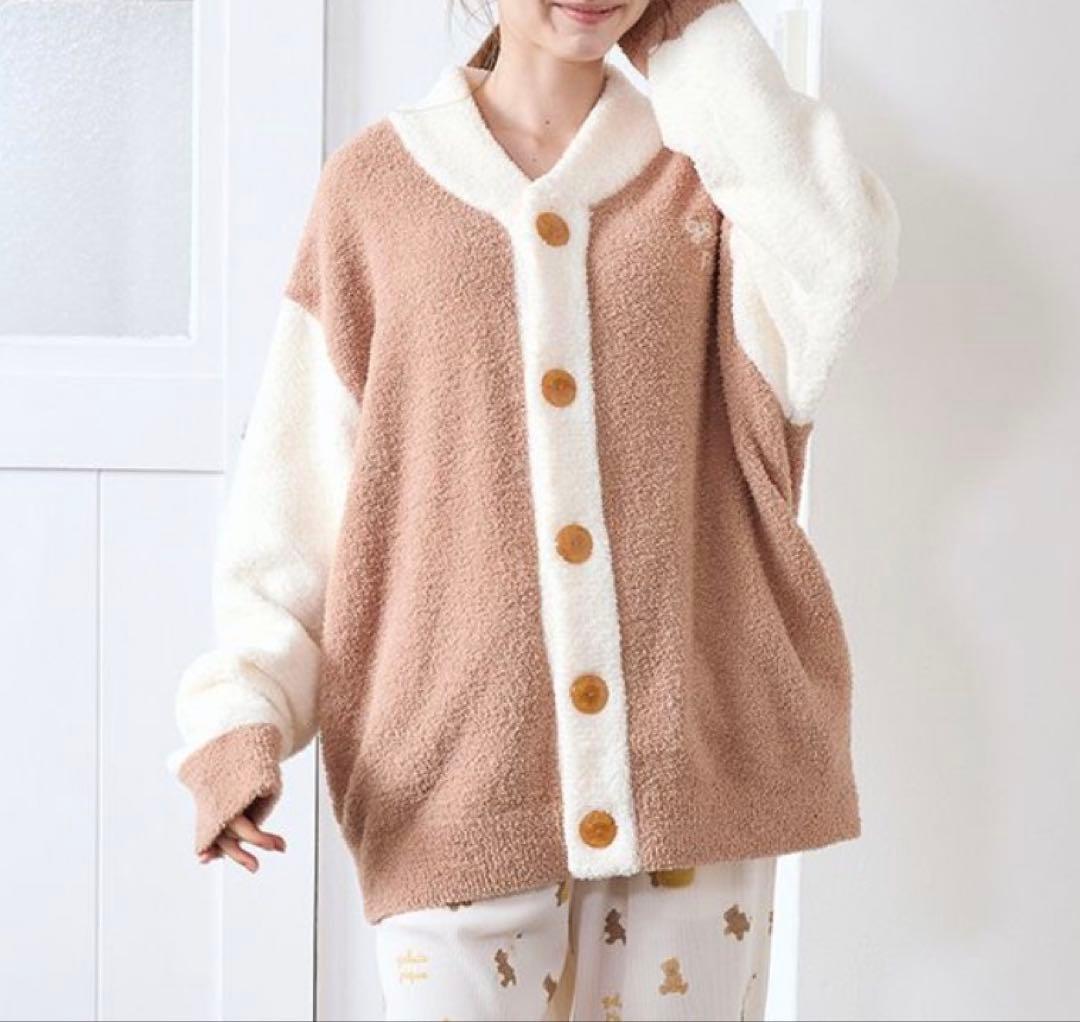 ジェラピケ ベビモコはちみつベアピケジャン