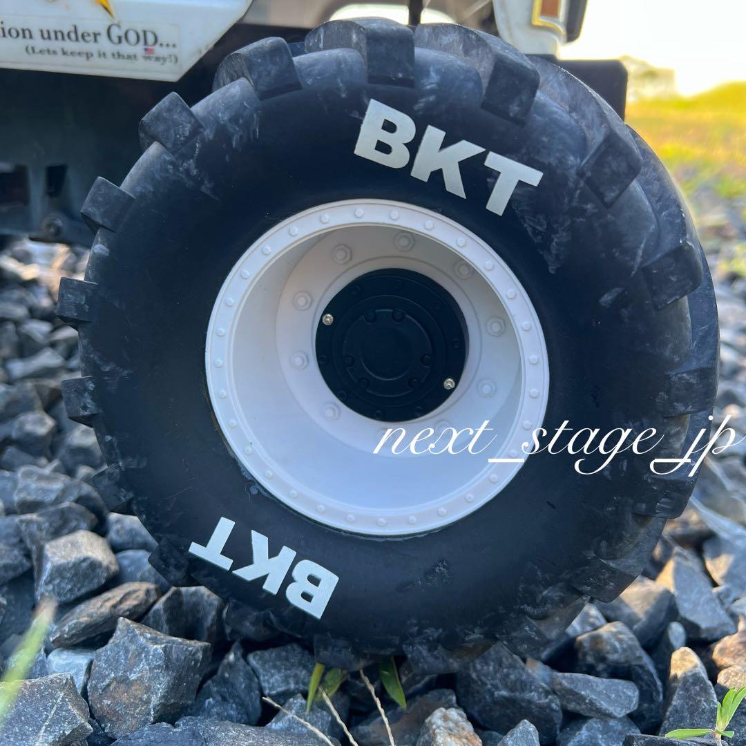 【2本】1/8 USA-1等 モンスタートラック 高品質タイヤ ホイールセット