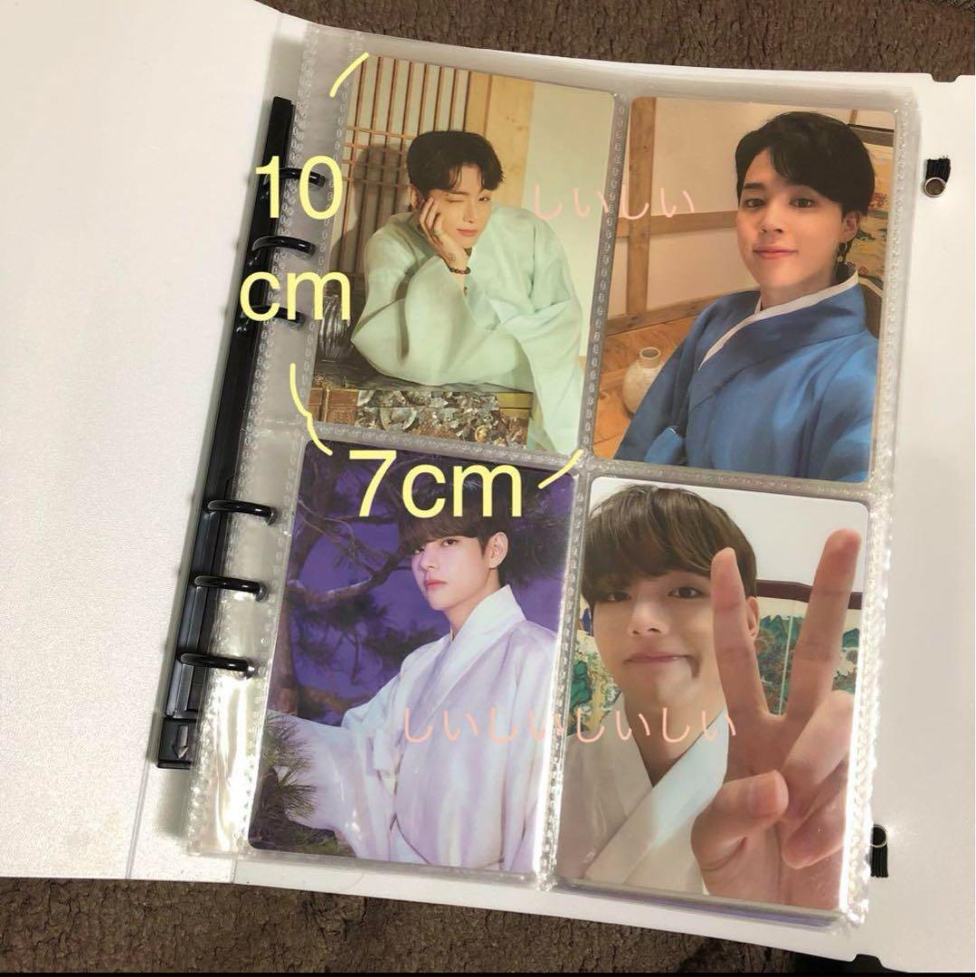大好評】BTS 公式ミニフォトサイズ バインダー - メルカリ