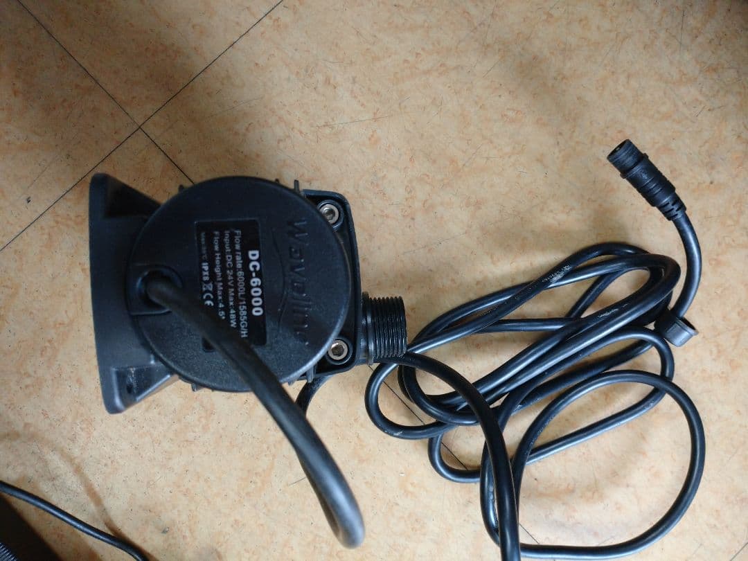 waveline dc6000 (ウェーブライン6000)水中ポンプ ジャンク品 - メルカリ