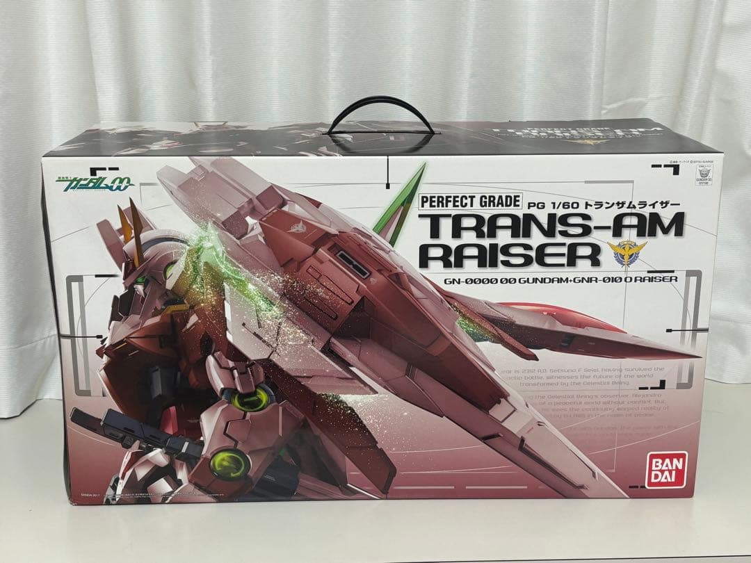 PG トランザムライザー プレミアムバンダイ限定品 機動戦士ガンダム00 新品