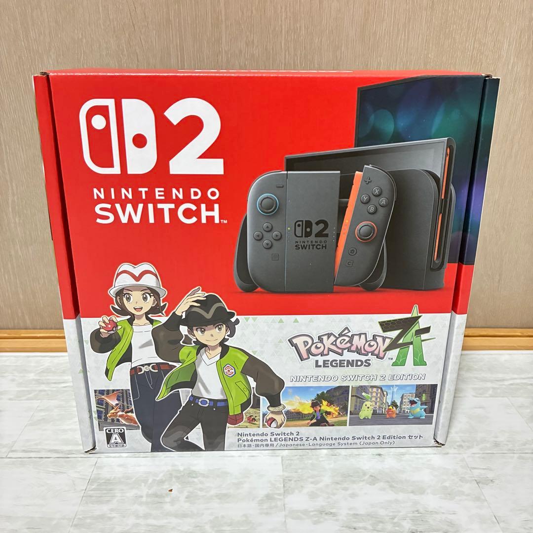 【3年保証】Switch2本体 ポケモンレジェンズZA同梱版 新品未開封 任天堂