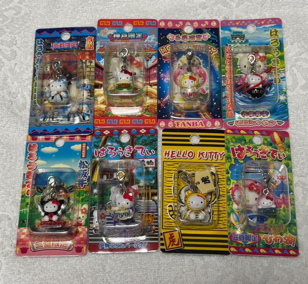 ご当地ハローキティ キーホルダー ファスナーマスコットセット 45個 近畿地方1