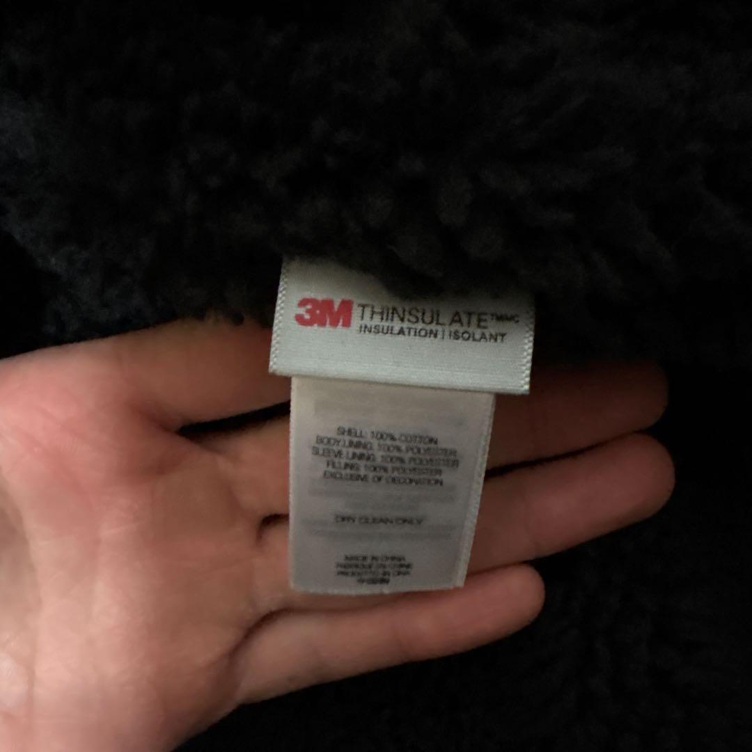 Supreme Faux Shearling Bomber Jacket 黒 M