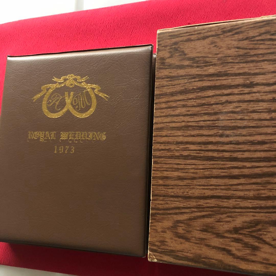 昭和48年 アン王女（エリザベス2世の長女）御成婚記念の各国切手