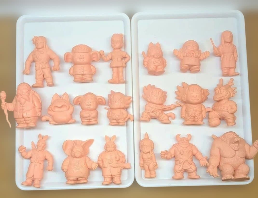 ドラゴンボールZ スーパーヒーローセット ソフビ 消しゴム ドラ消し