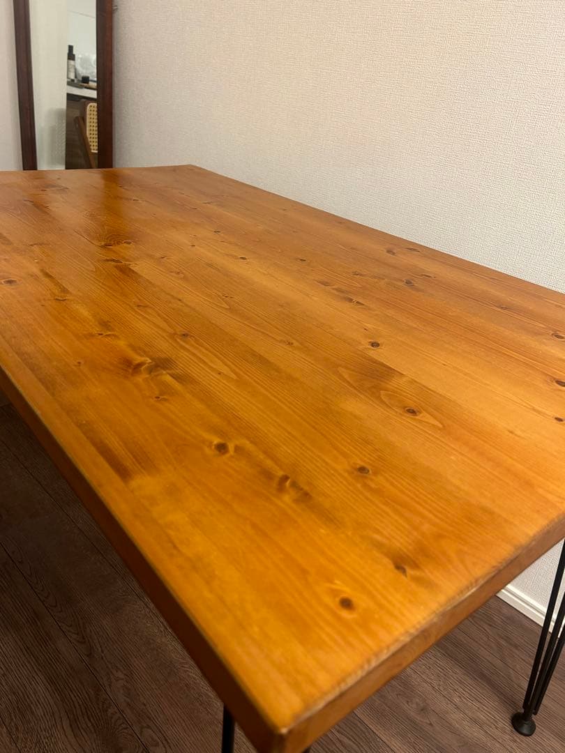 【Ma】LOWYA ロウヤ ダイニングテーブル 幅120　奥行き70cm