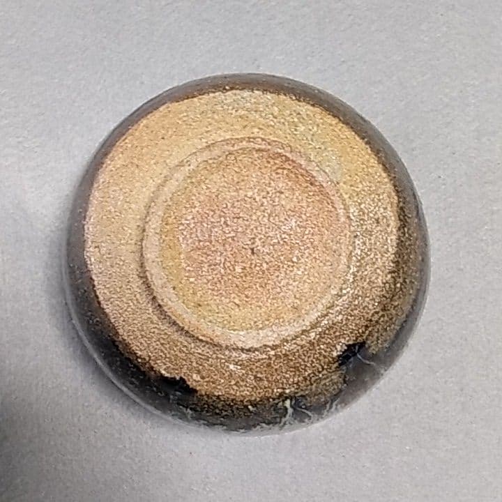 西岡良弘　氏作　朝鮮唐津茶碗　合わせ箱付き　唐津茶碗　茶道具　西岡小十　氏の長男