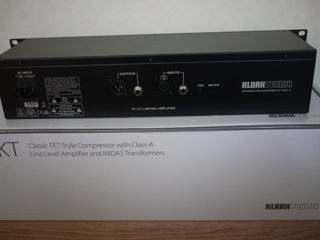 【新品同様極美品！】KLARK TEKNIK 76-KT