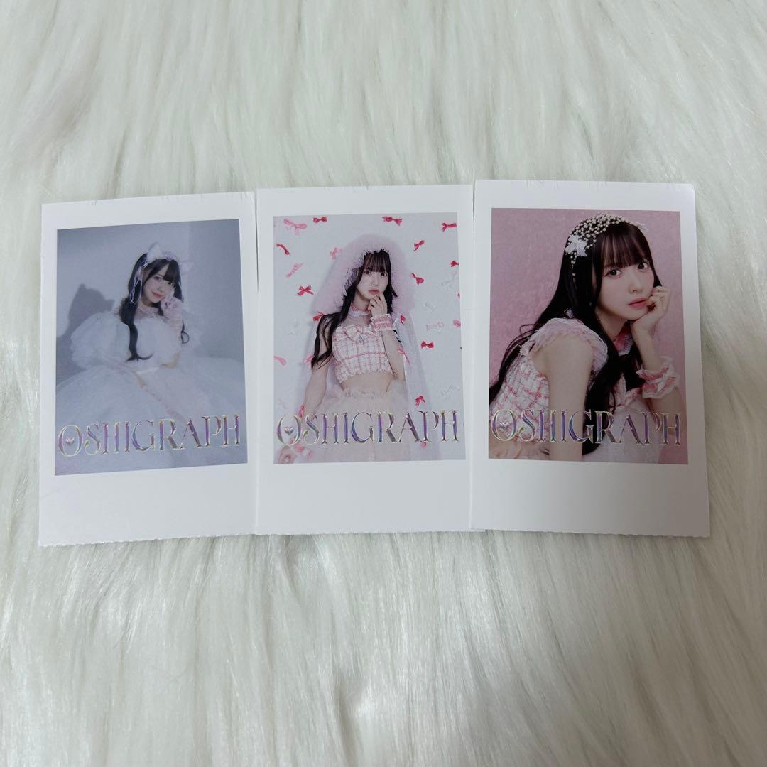 ♡ 高嶺のなでしこ 松本ももな オシグラフvol.2 チェキ風カード3種