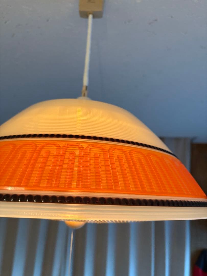 昭和レトロポップ ペンダントライト電傘ナショナル松下電工 レトロ pop