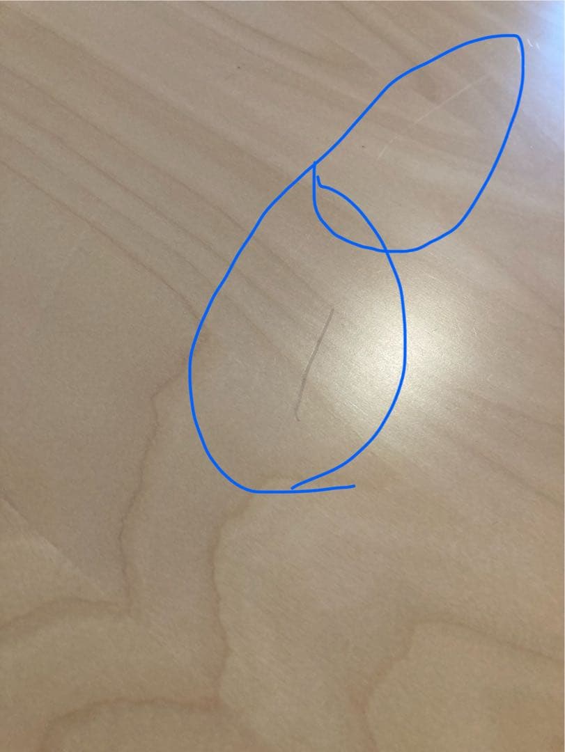 artek アアルト　テーブル80C ナチュラル　幕板無し