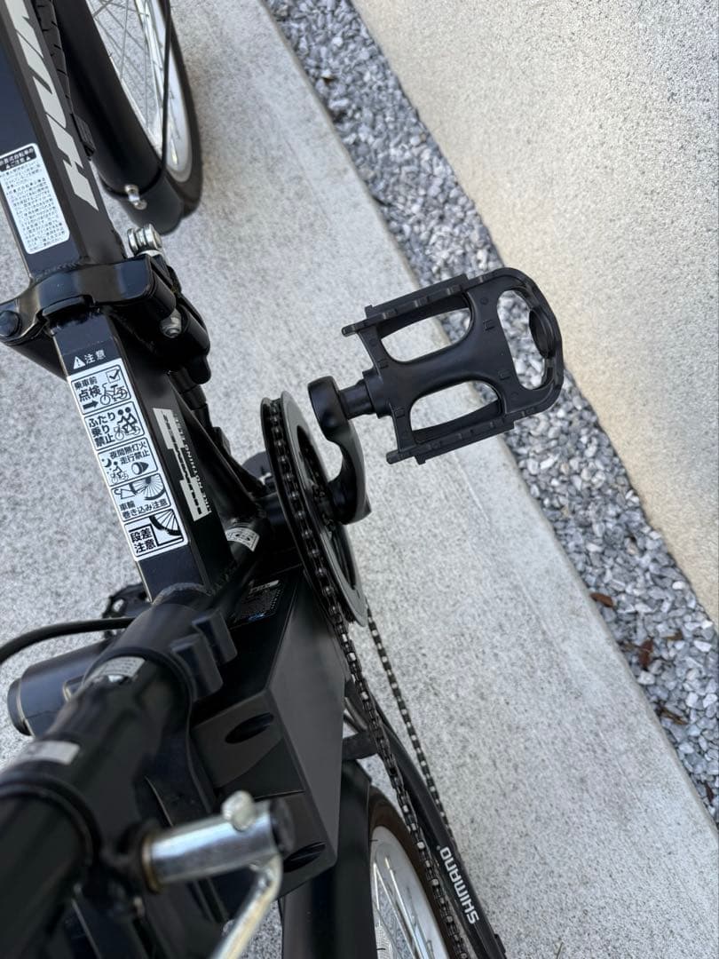 【美品】HUMMER プレミアム版20インチ折り畳み電動アシスト自転車 6段変速