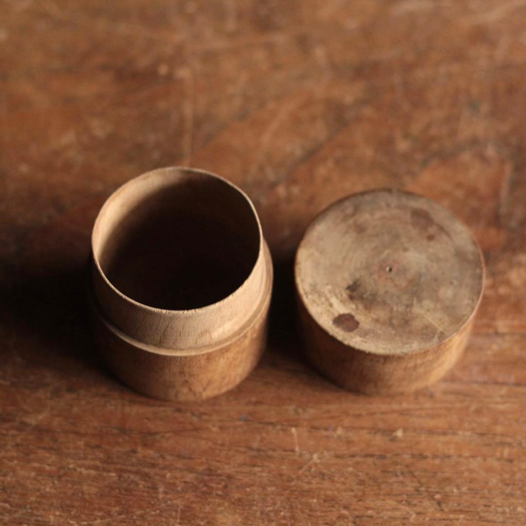 佳き木肌 古い 茶筒 茶入 古道具 アンティーク 2025年最新】Yahoo