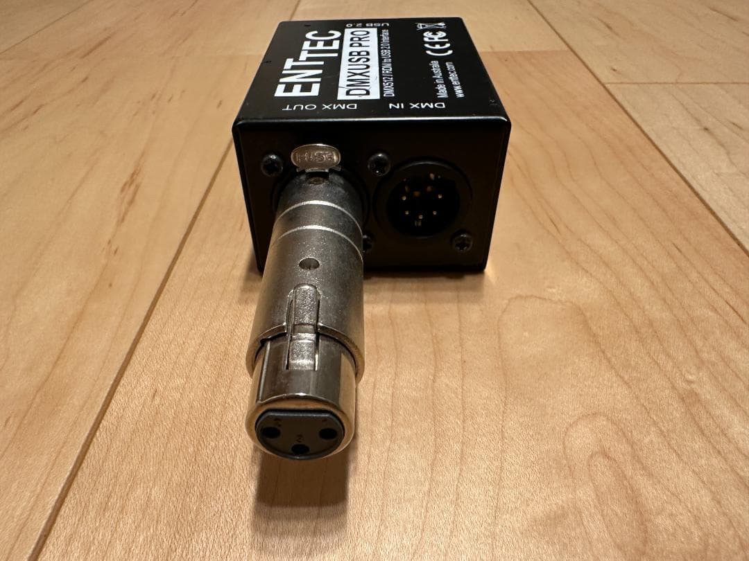 ENTTEC / DMX USB PRO インターフェース