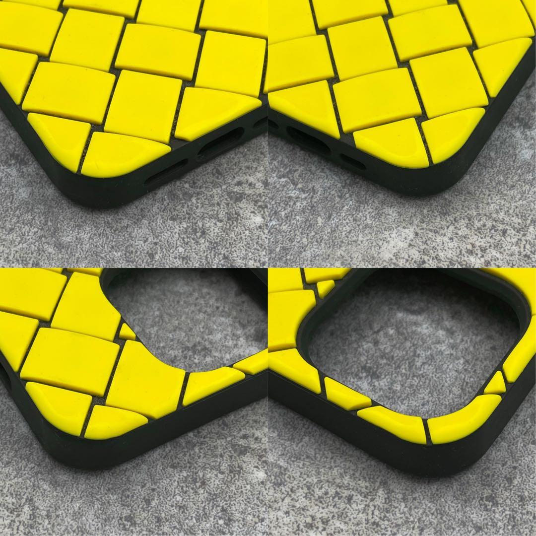 未使用級】ボッテガヴェネタ イエロー iPhone 14 Pro Maxケース