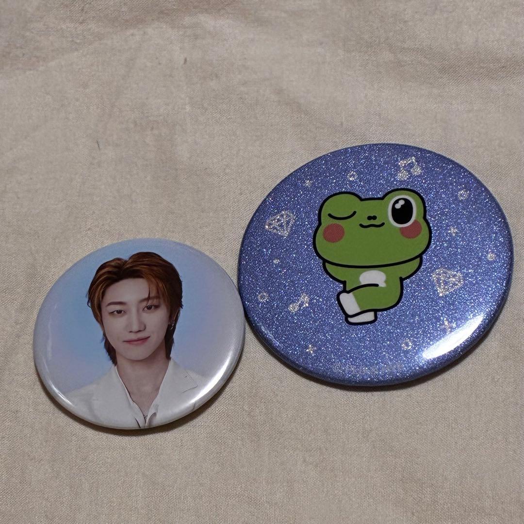 SEVENTEEN NEW_ ミニティーンカフェ ラキドロ 缶バッジ THE8 - メルカリ