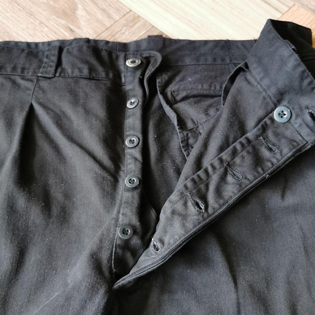 極美品】BEAMS PLUS 1タック テーパード トラウザーズ パンツ M