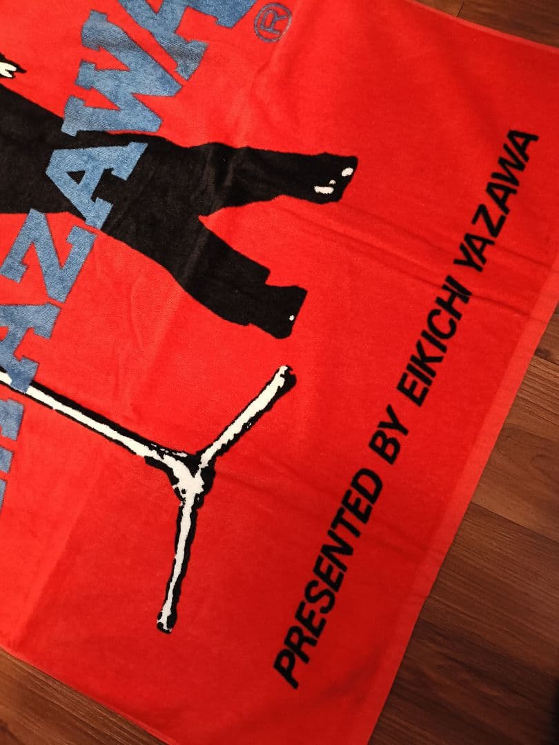 矢沢永吉 スペシャルビーチタオル SBT（New 姿）レッド旧サイズ