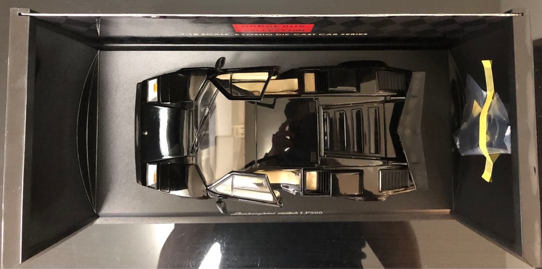 ランボルギーニ カウンタック LP500 1/18 ブラック 京商