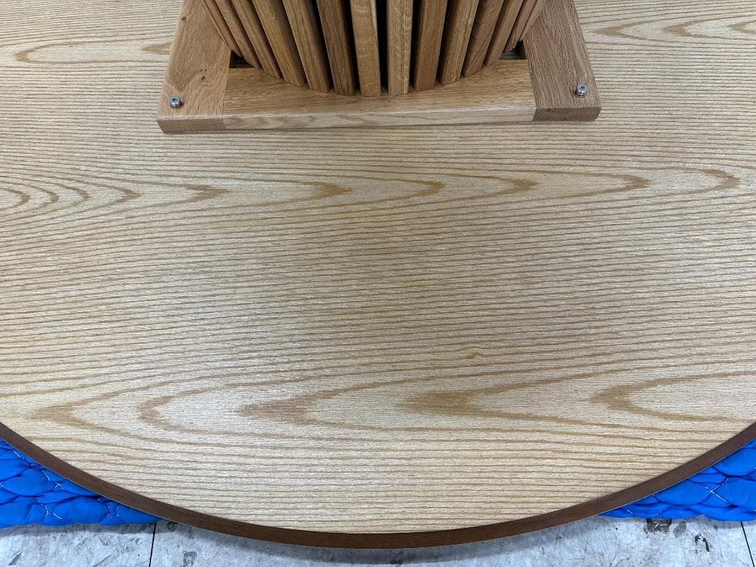 LOWYA　円形ダイニングテーブル　Sakunorb Table120　ブラウン