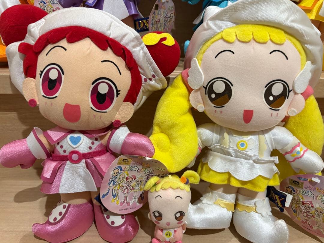 レア商品！おジャ魔女どれみドッカーン！DXぬいぐるみ　タグ付き6点　キーホルダー