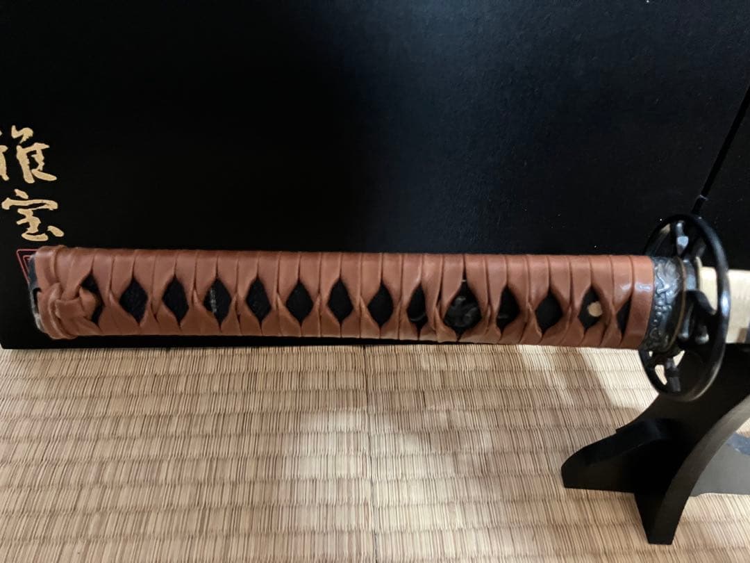 名刀 へし切長谷部　本革 超美品 信長 国産 居合刀　模造刀 戦国 刀