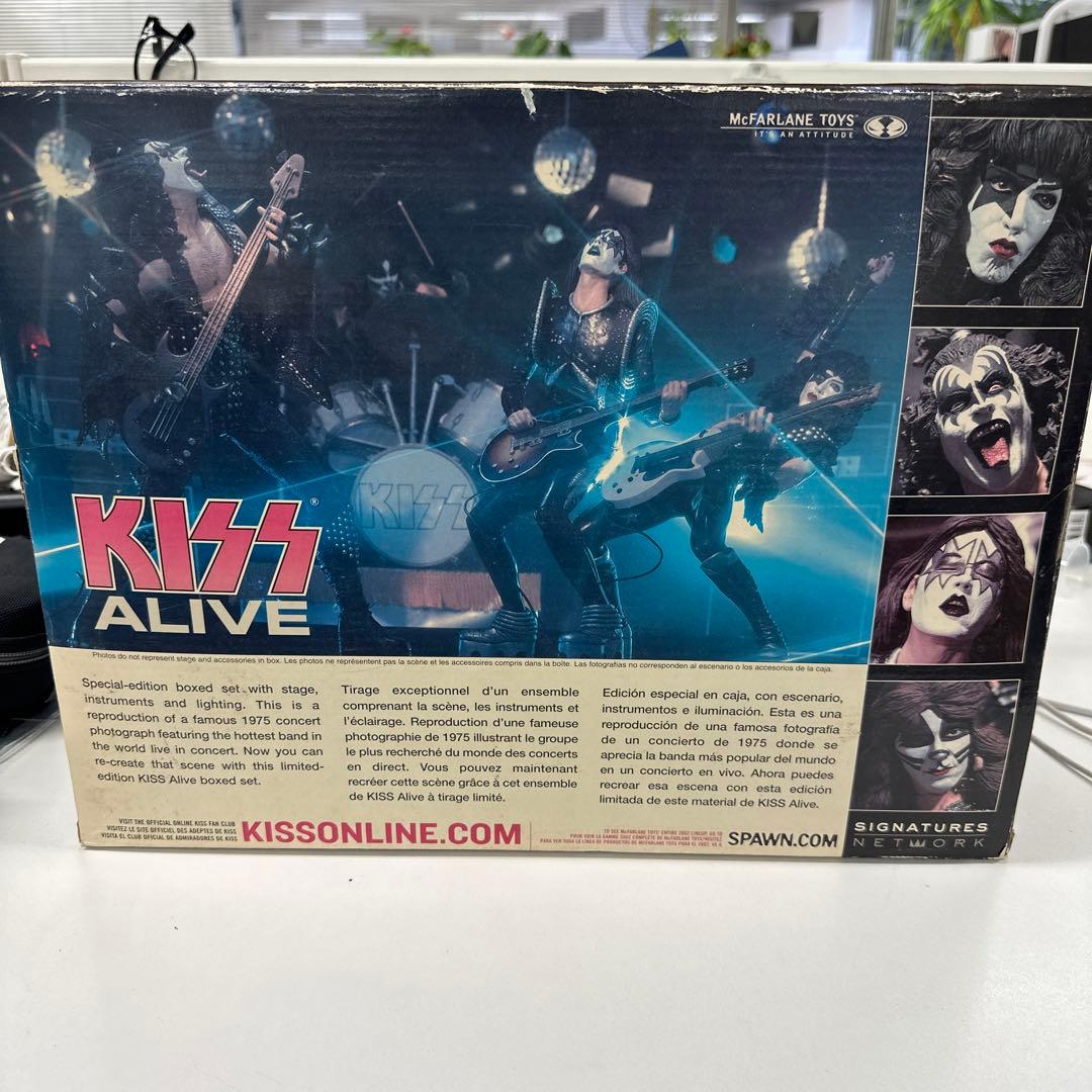 KISS ALIVE SPECIAL BOX フィギュア KISS ALIVE 限定版フィギュア