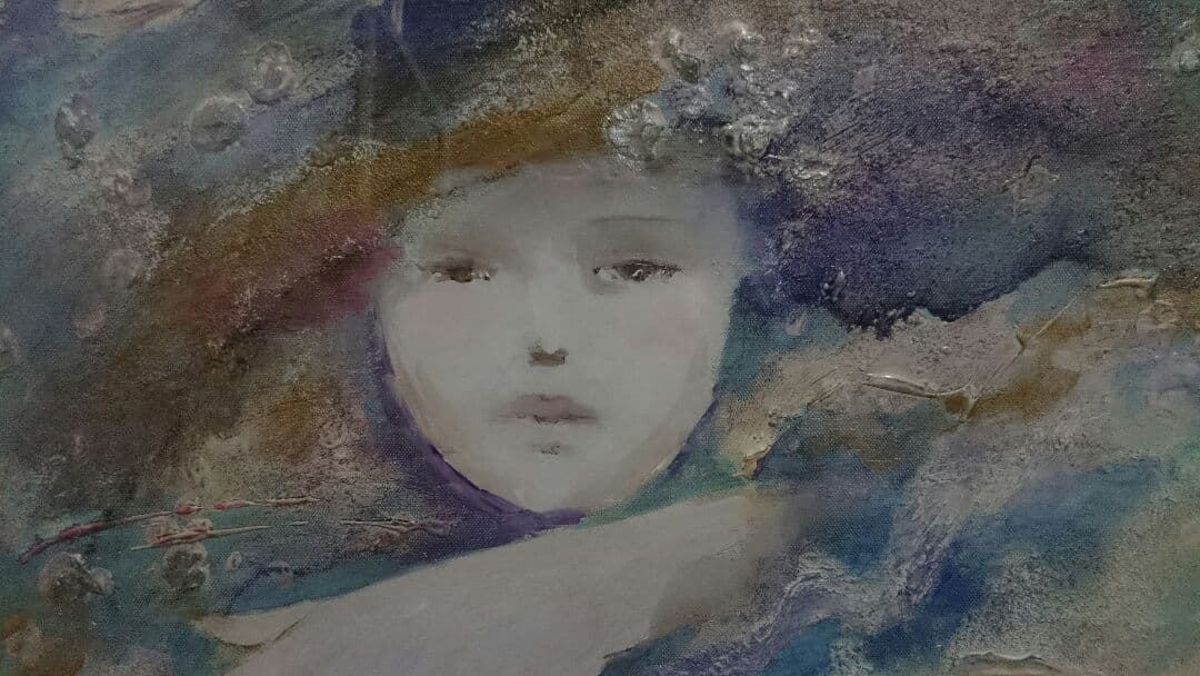 【値下げ】城戸和子　真作保証　油彩・アクリル画