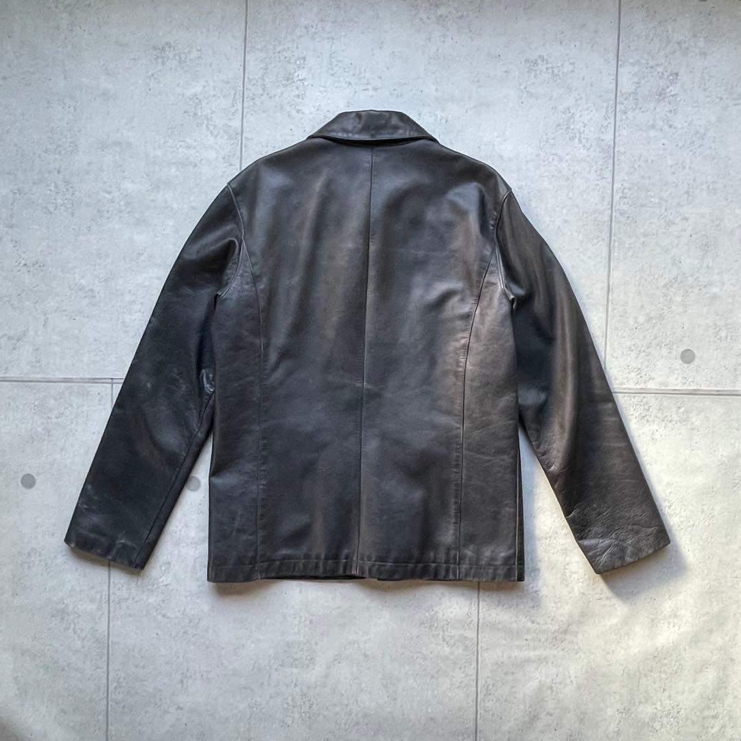 APC アーペーセー フランス製 レザージャケット シングルライダース 牛革