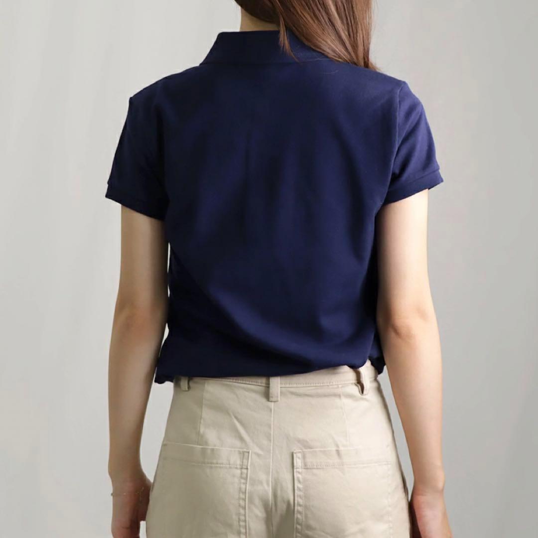 【タグ付き新品】ポロラルフローレン スリムフィットポロシャツＳ紺 正規品 未開封