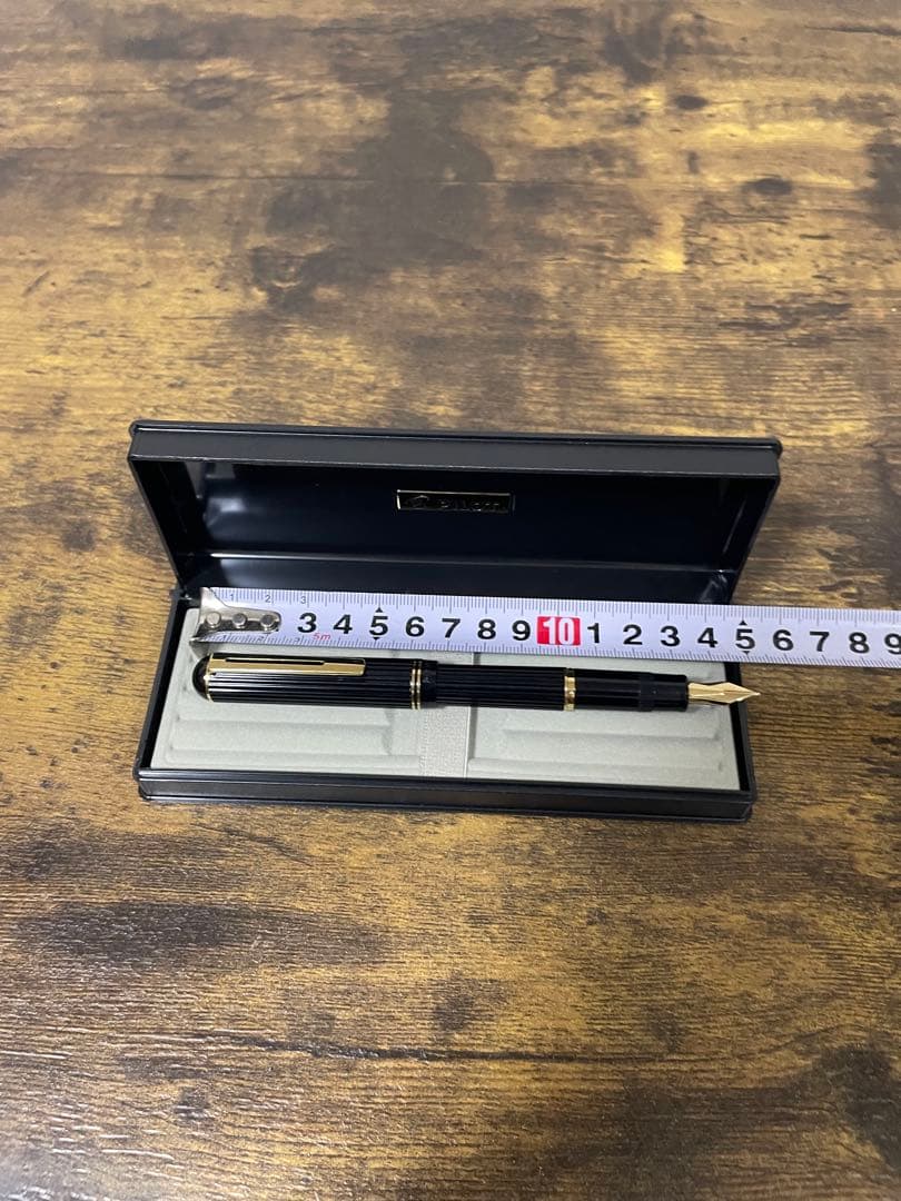 試筆のみ 初代 ジャスタス 14金 万年筆 細字 パイロット 嵌合式 備品