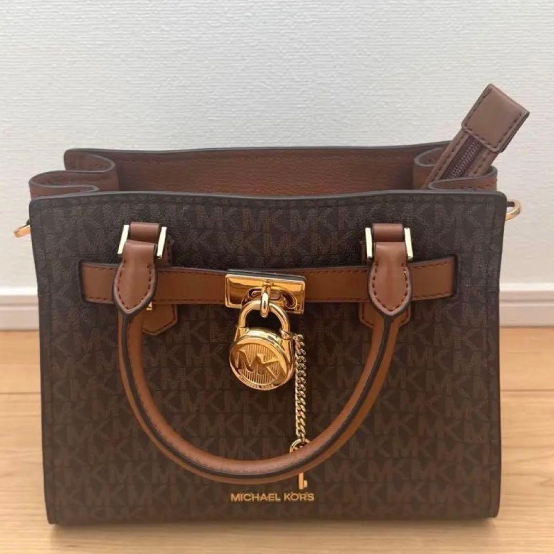 マイケルコース　ハミルトン　サッチェル　スモール　MKシグネチャー