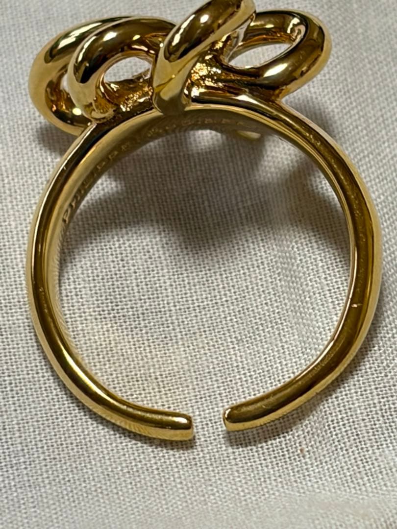 【masaki】別注フィリップオーディベールフラワーモチーフリング