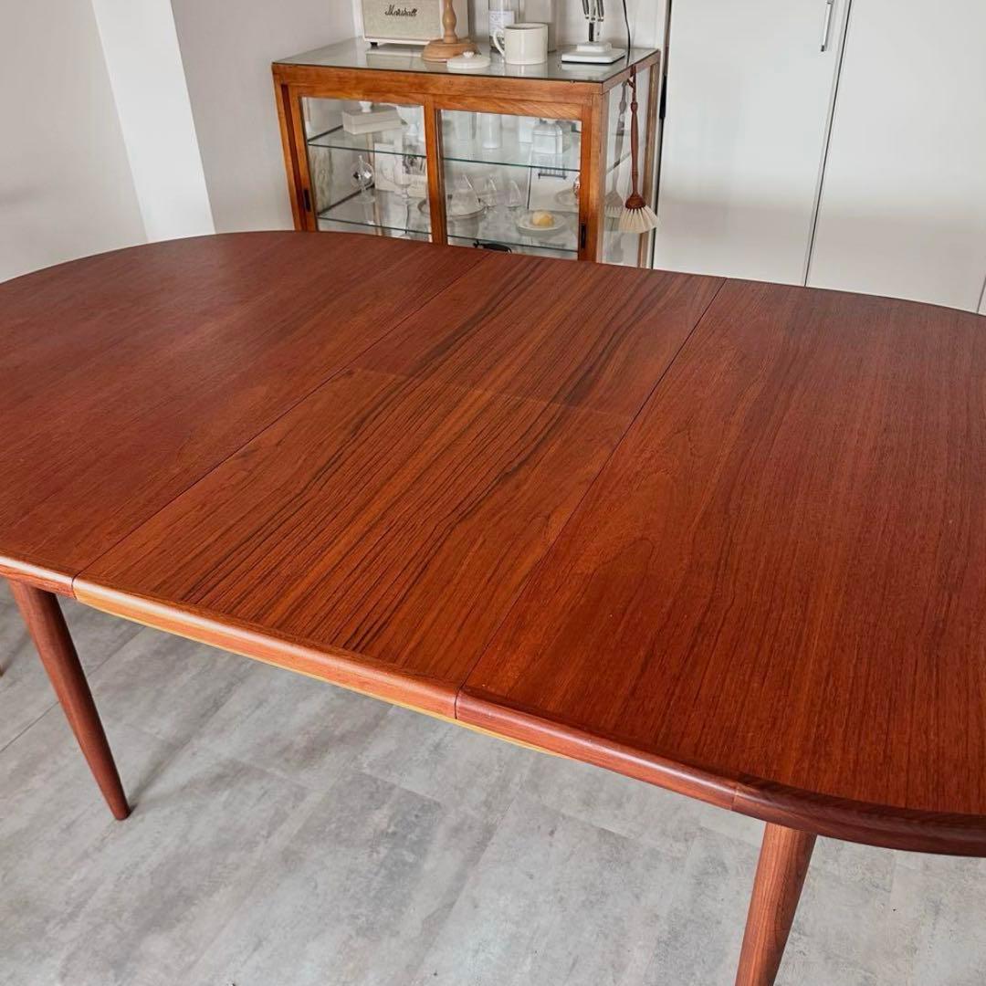 〈希少〉ジープラン(G-PLAN) /楕円形エクステンションテーブル