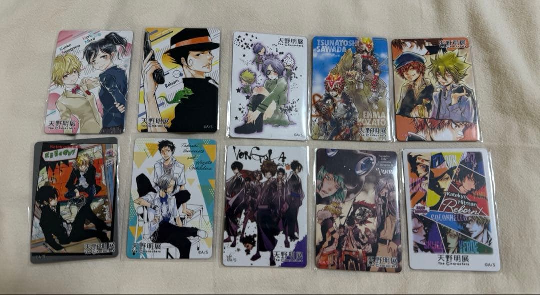 家庭教師ヒットマンREBORN! マグネットステッカー 全種セット