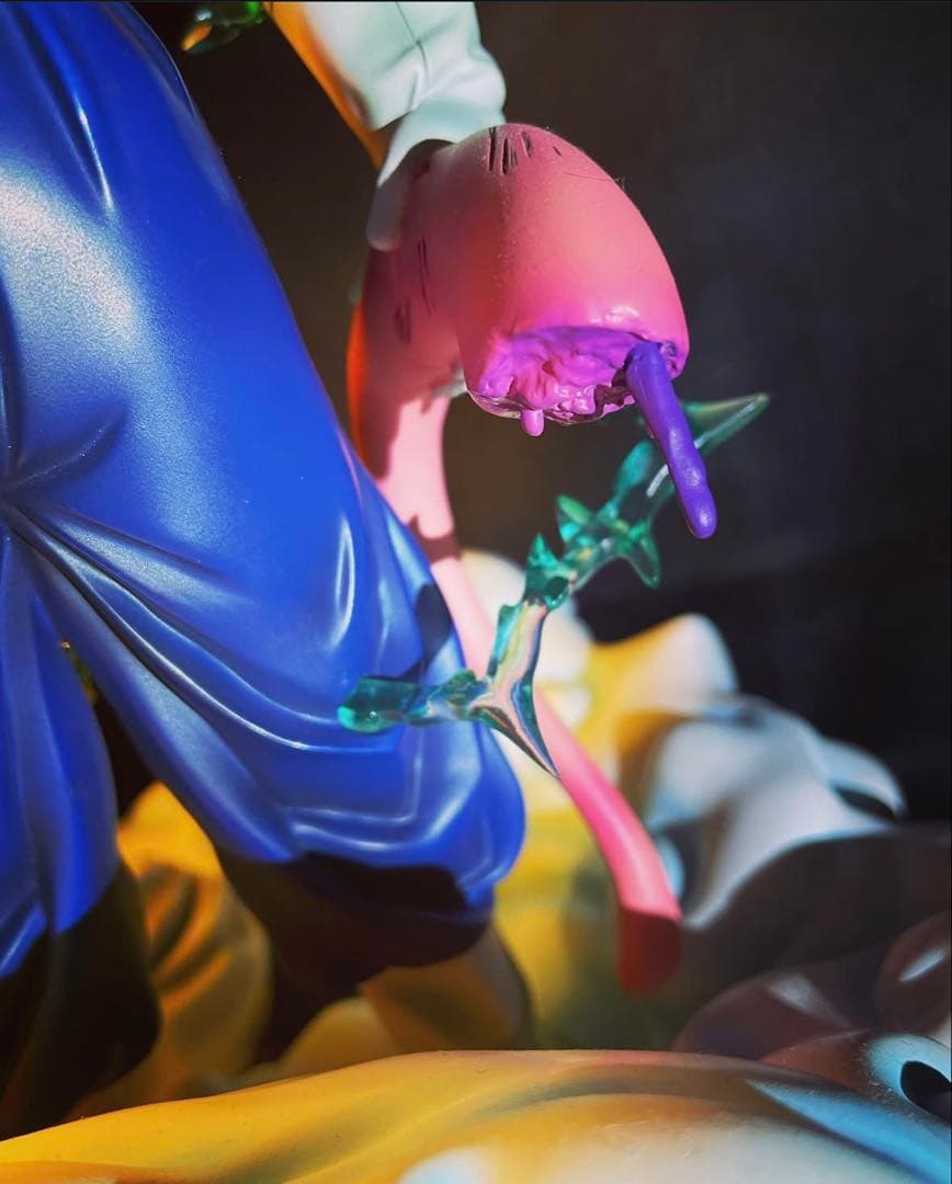 F4 スタジオ　ドラゴンボール　ベジット　vs 魔人ブウ　塗装済み完成品　ガレキ