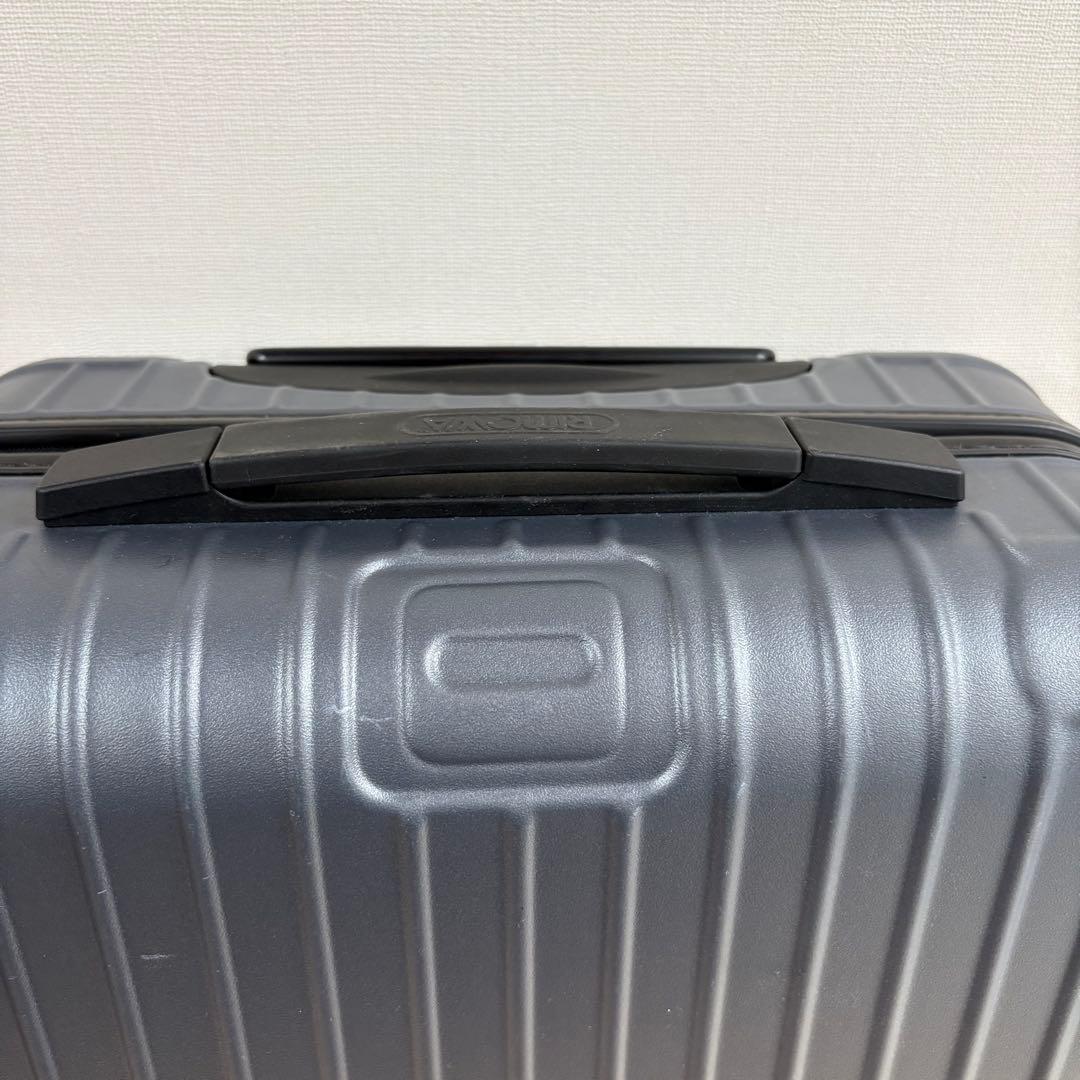 美品 RIMOWA SALSA 32L キャリーケース 4輪 マットグレー 機内
