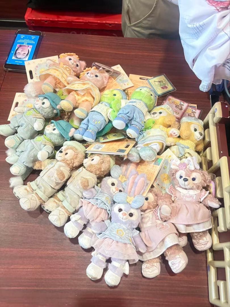 上海ディズニー限定 ナチュラルカラーステラルー キーホルダー