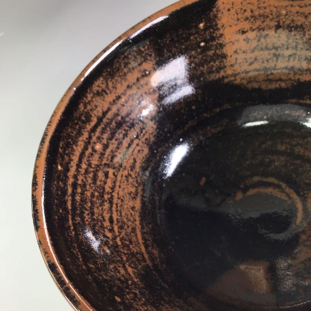 R645 茶碗 『高取焼』『未楽造』『即中斎 箱書』 抹茶碗 共箱 茶道具