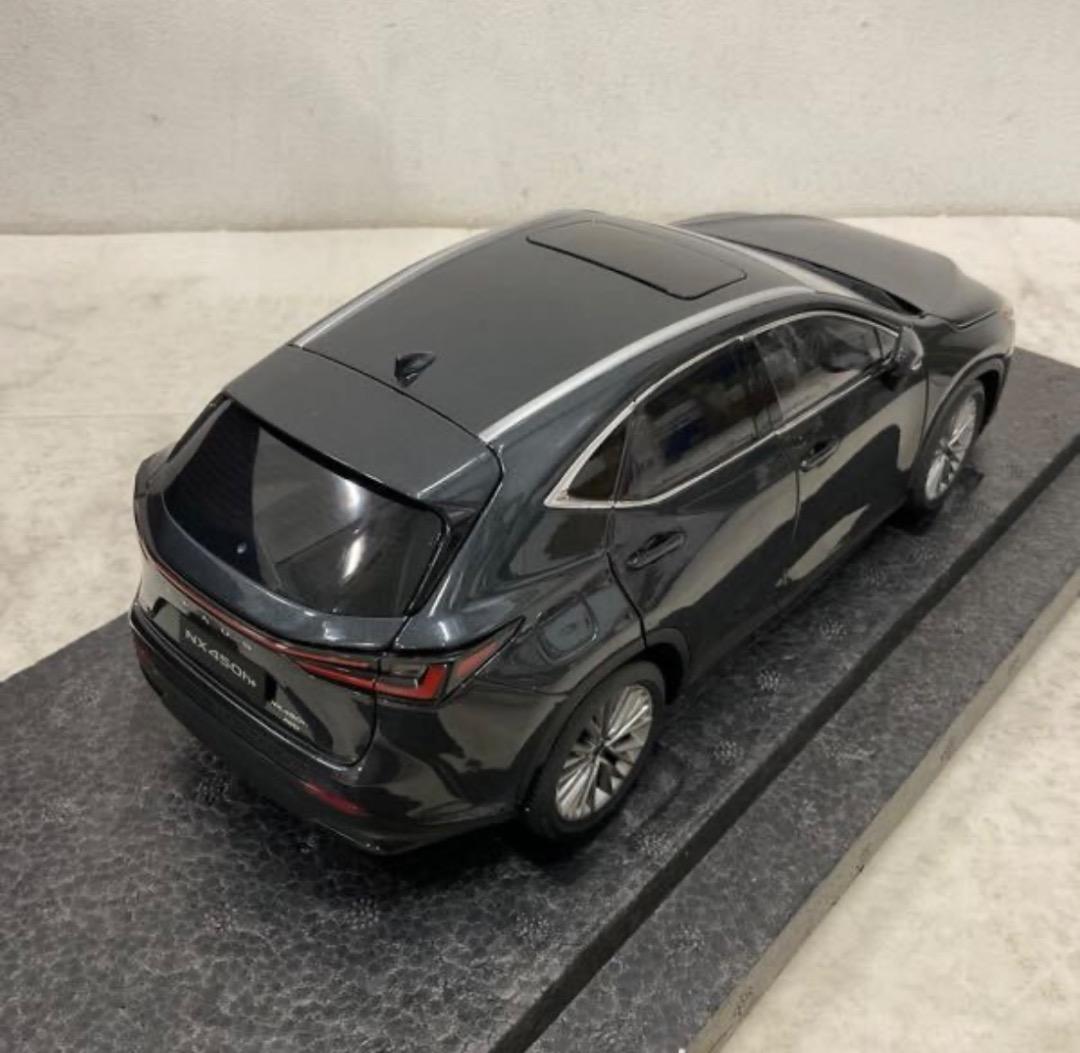 ミニカー　京商 1/18 レクサス NX 450h+Graphite Black
