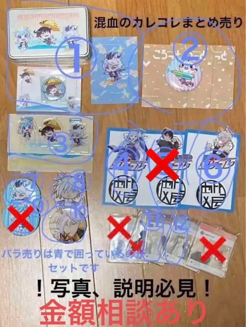 混血のカレコレまとめ売り