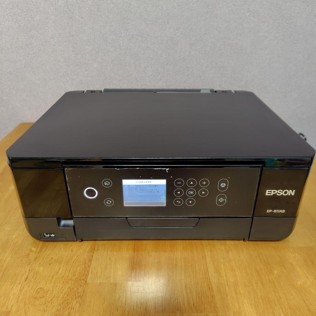 ジャンク品 EPSONインクジェットプリンター EP-811AB EPSON EP-811AB