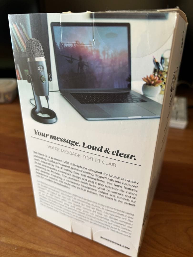 配信機器・PA機器・レコーディング機器 Logicool Blue Yeti Nano BM300SG