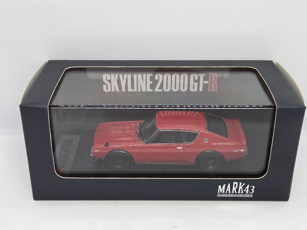 ミニカー HOBBYJAPAN NISSAN SKYLINE GT-R(KPGC110)
