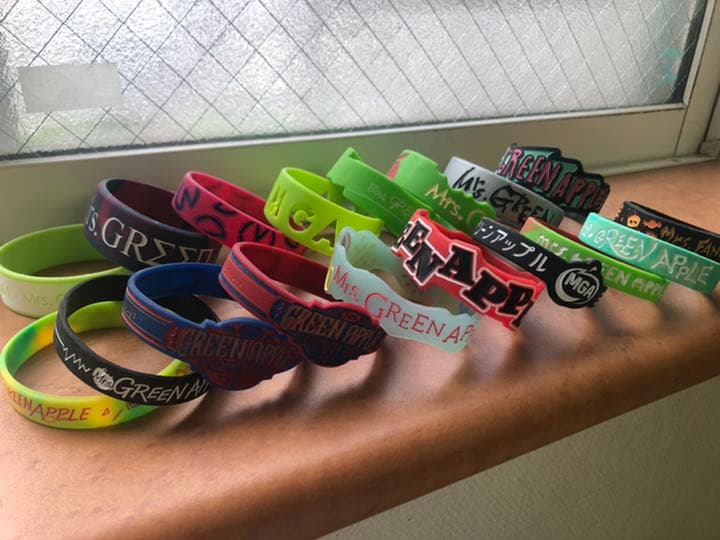 Mrs. GREEN APPLE ラバーバンド 30個セット