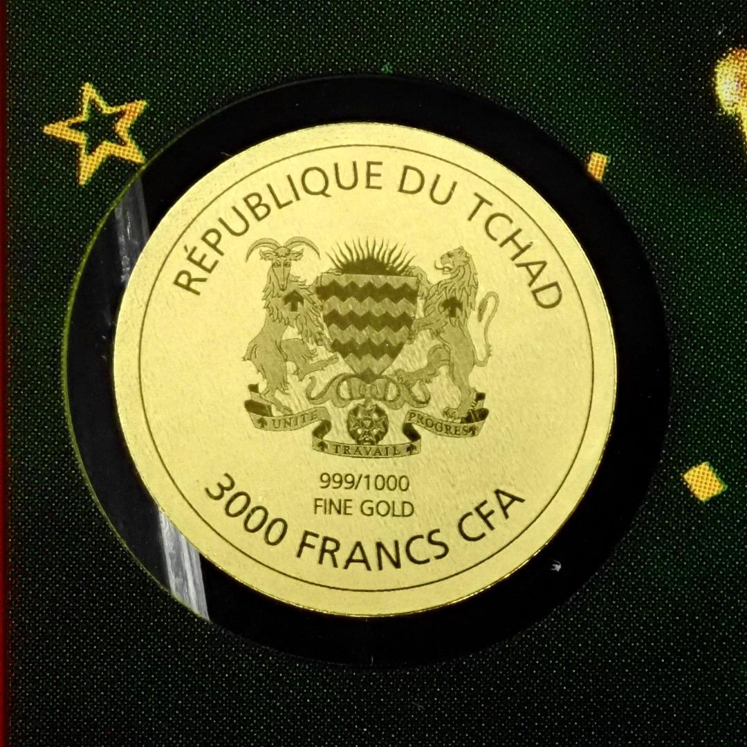 サンタ！幸運の兆し 純金製！コカコーラ 限定！公式COA 1/1000オンス