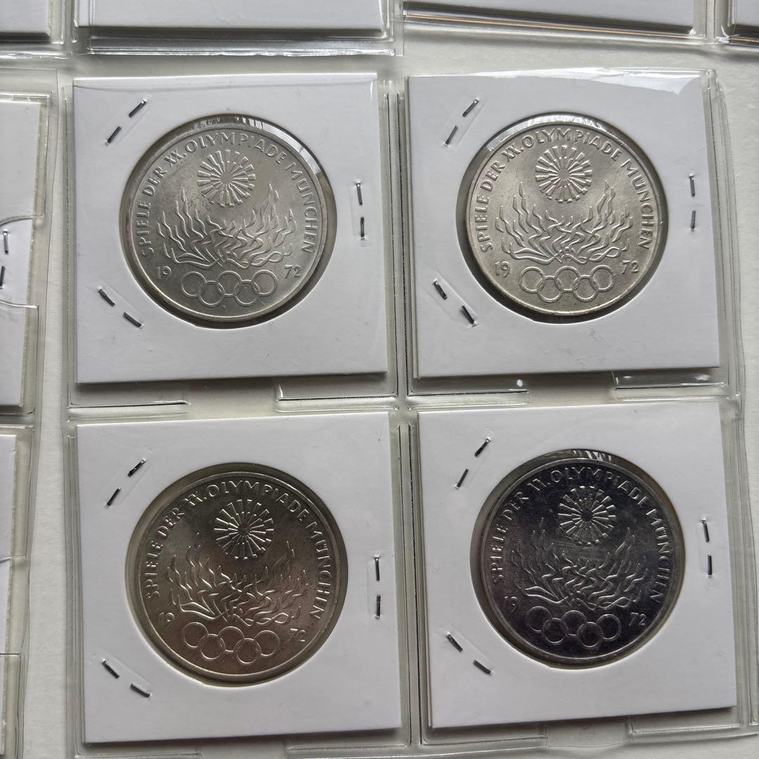 ケ*イ様 ミュンヘンオリンピックドイツ 10マルク硬貨 20枚セット