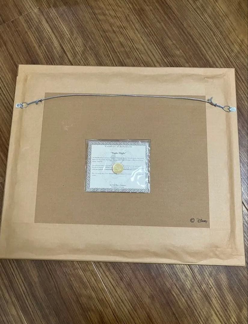 ティンカーベル　ピンバッジ　絵画　額縁